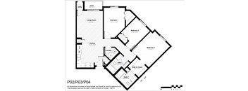 3 bed 2 bath