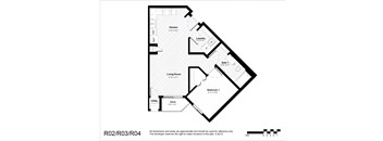 1 bed 1 bath