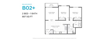 887 Square Feet