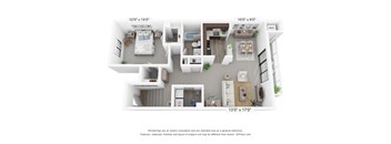 1 Bedroom - A, F