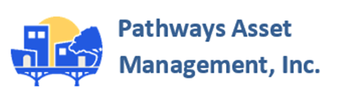The image is a logo of Pathways Asset Management, Inc.