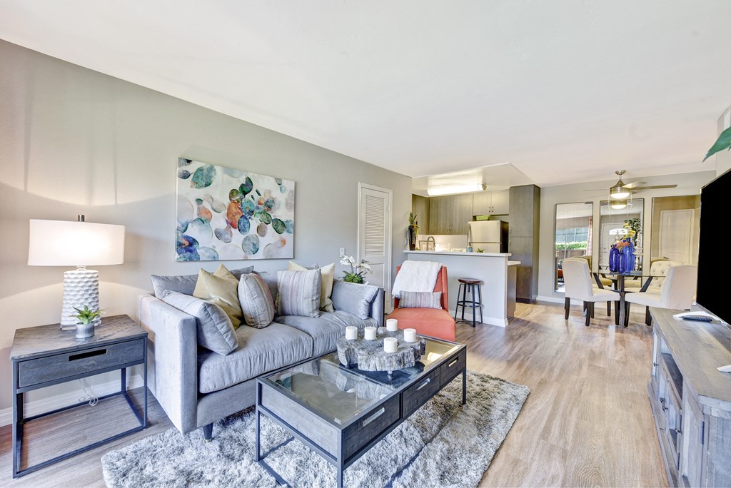 Living room at Park Pointe, El Cajon, 92019