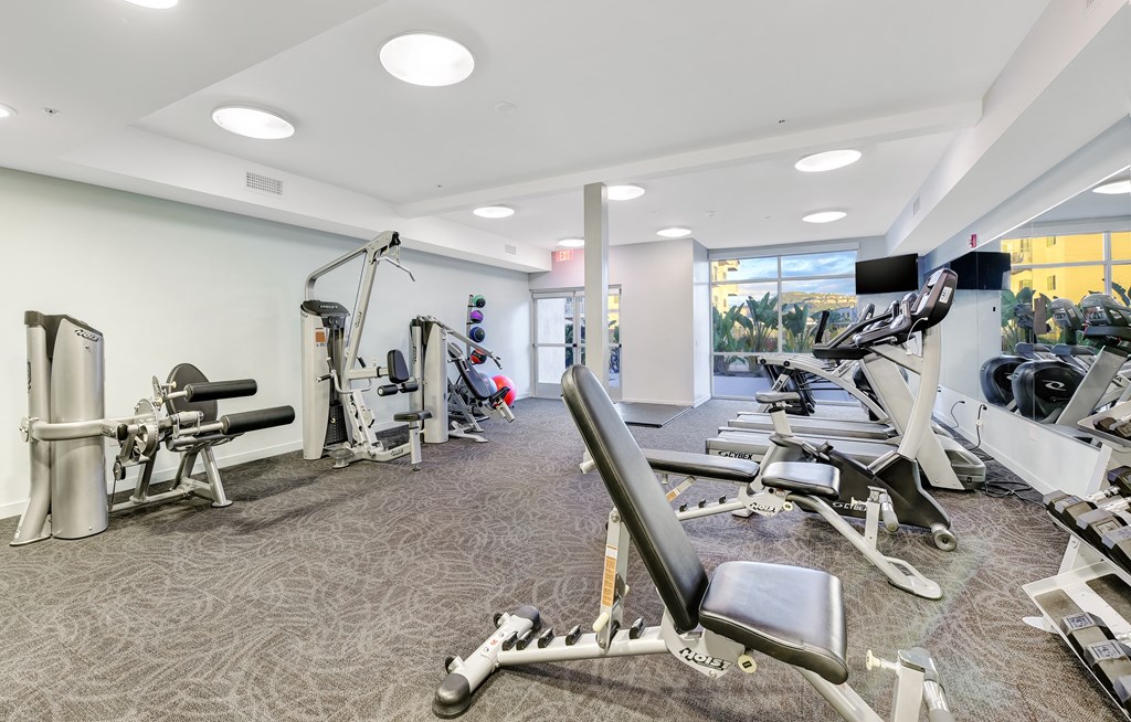 gym at Parc One, Santee, 92071