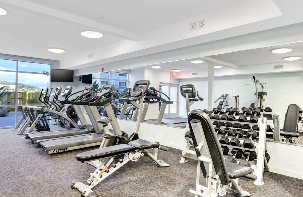 gym at Parc One, Santee, 92071