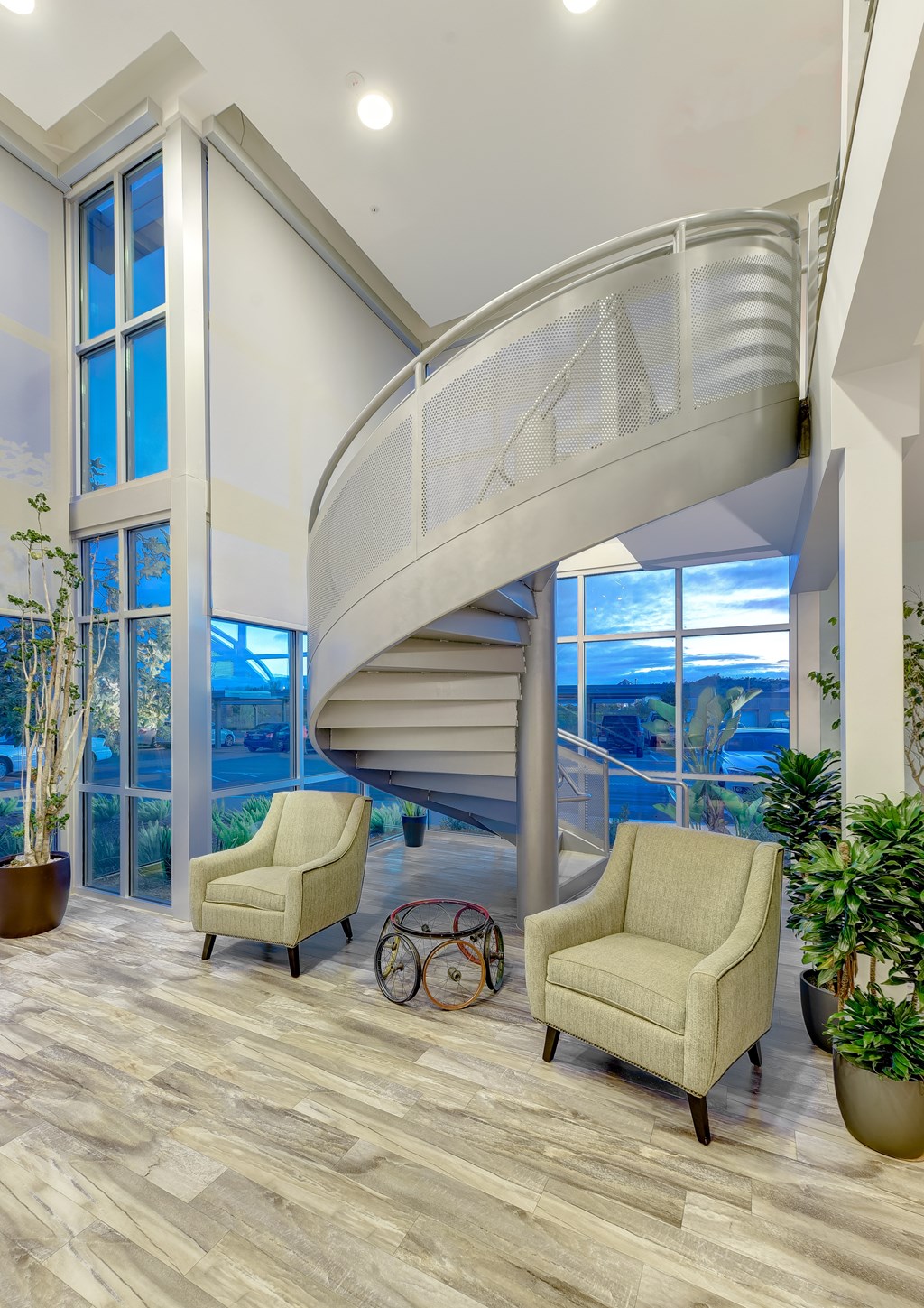 staircase at Parc One, Santee, 92071