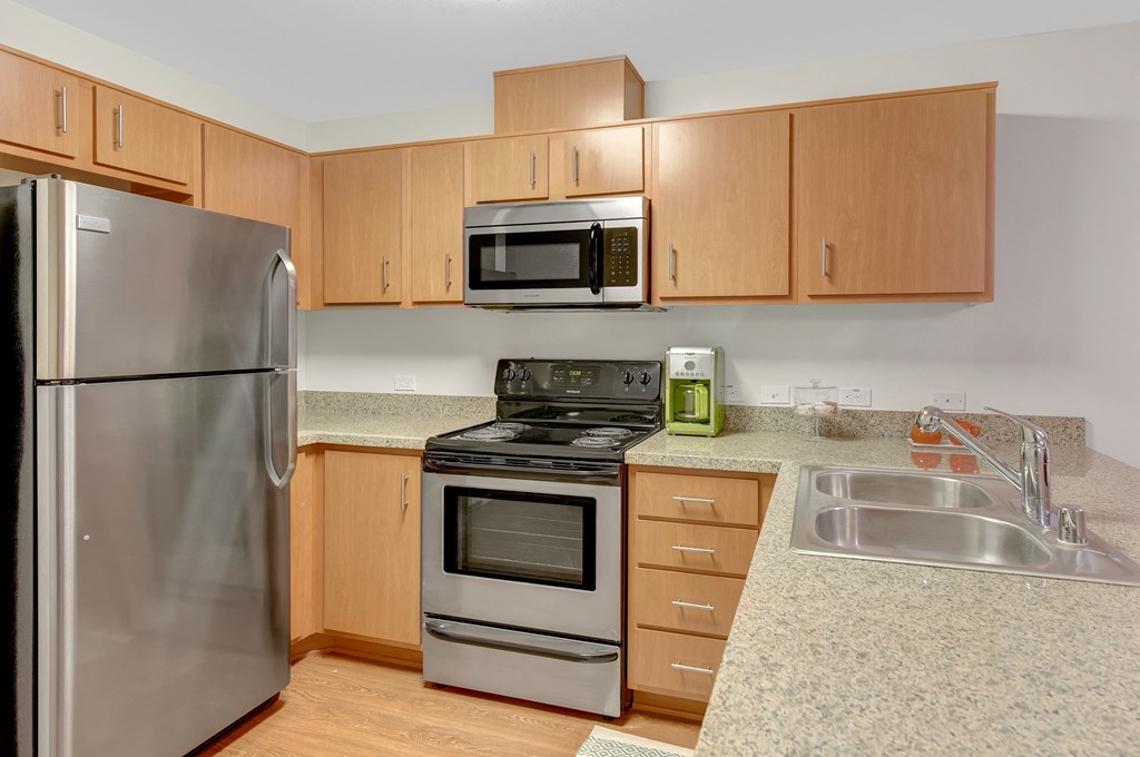 kitchen at Parc One, Santee, 92071