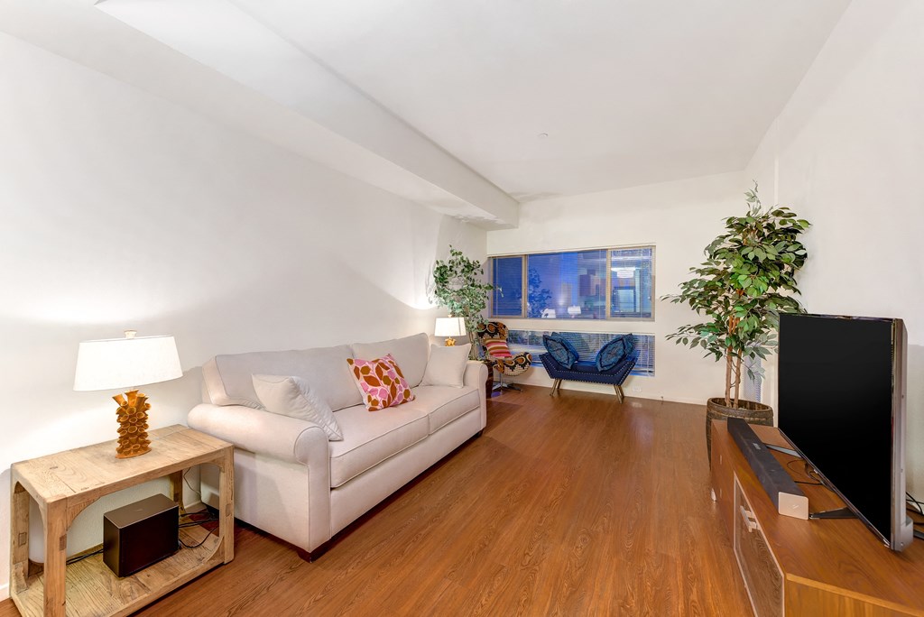 living room at Parc One, Santee, 92071