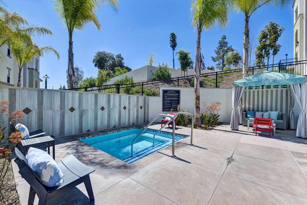 pool at Seta Apartments