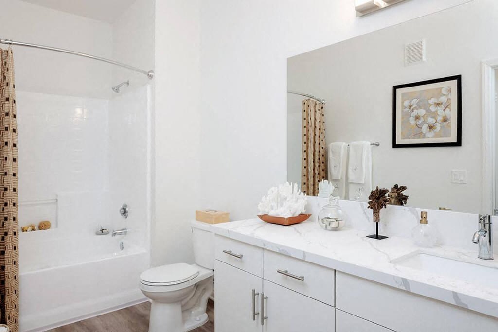 Bathroom With Bathtub at The Missions at Rio Vista, California