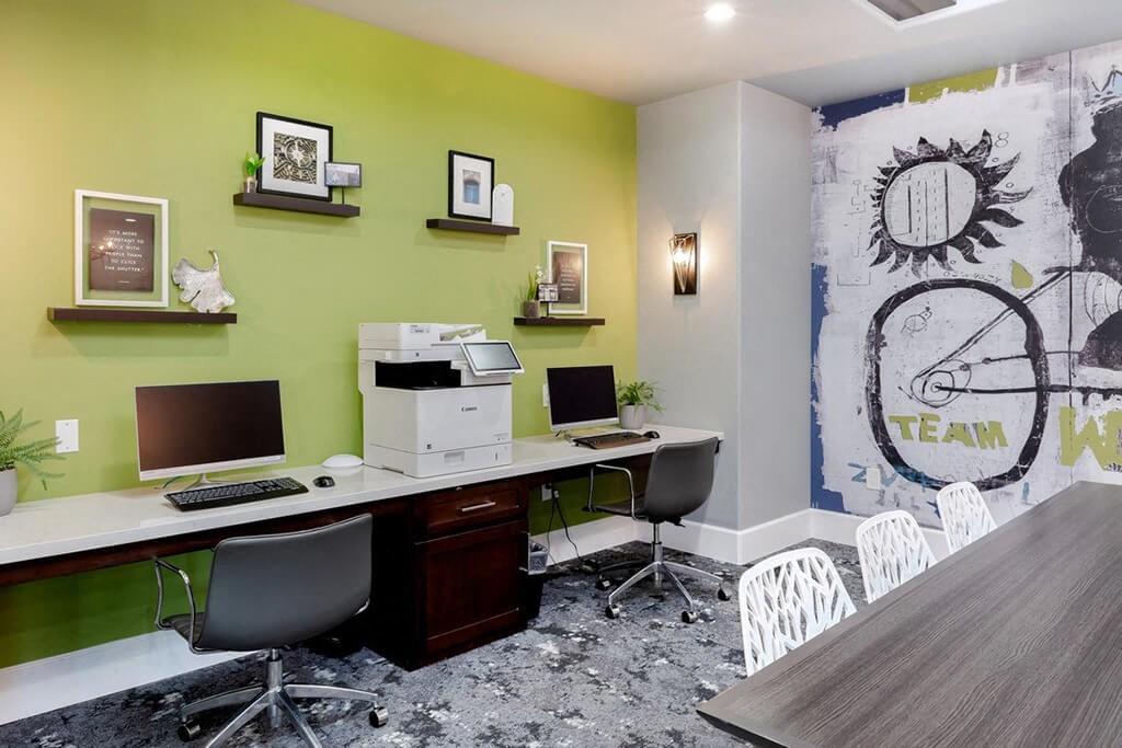 Business Center at The Missions at Rio Vista, San Diego, California