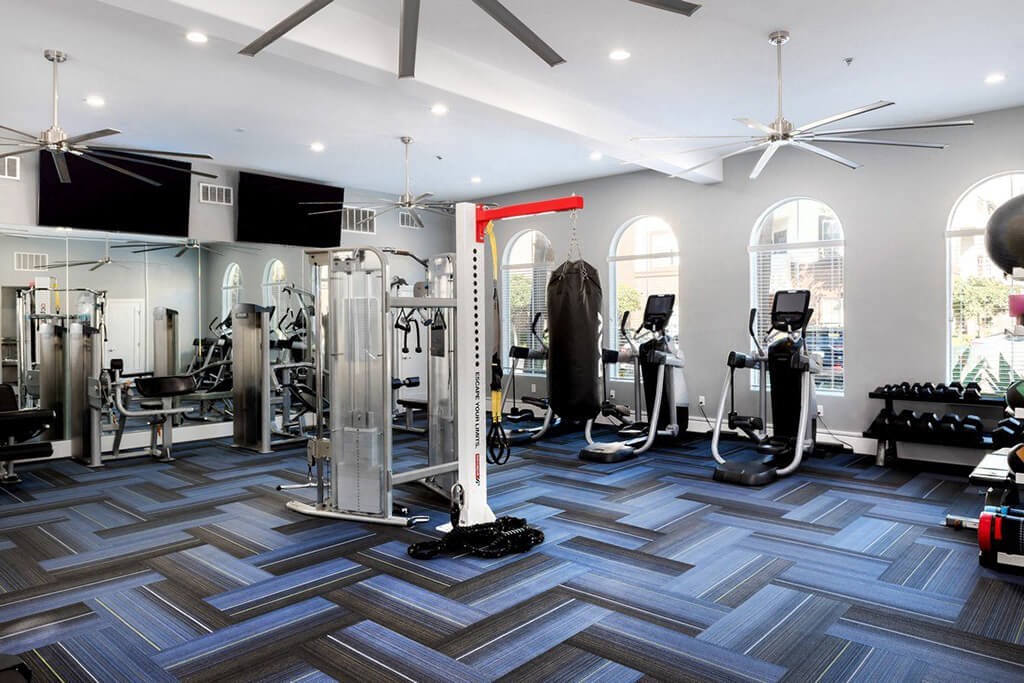 Fitness Center at The Missions at Rio Vista, San Diego, CA, 92108