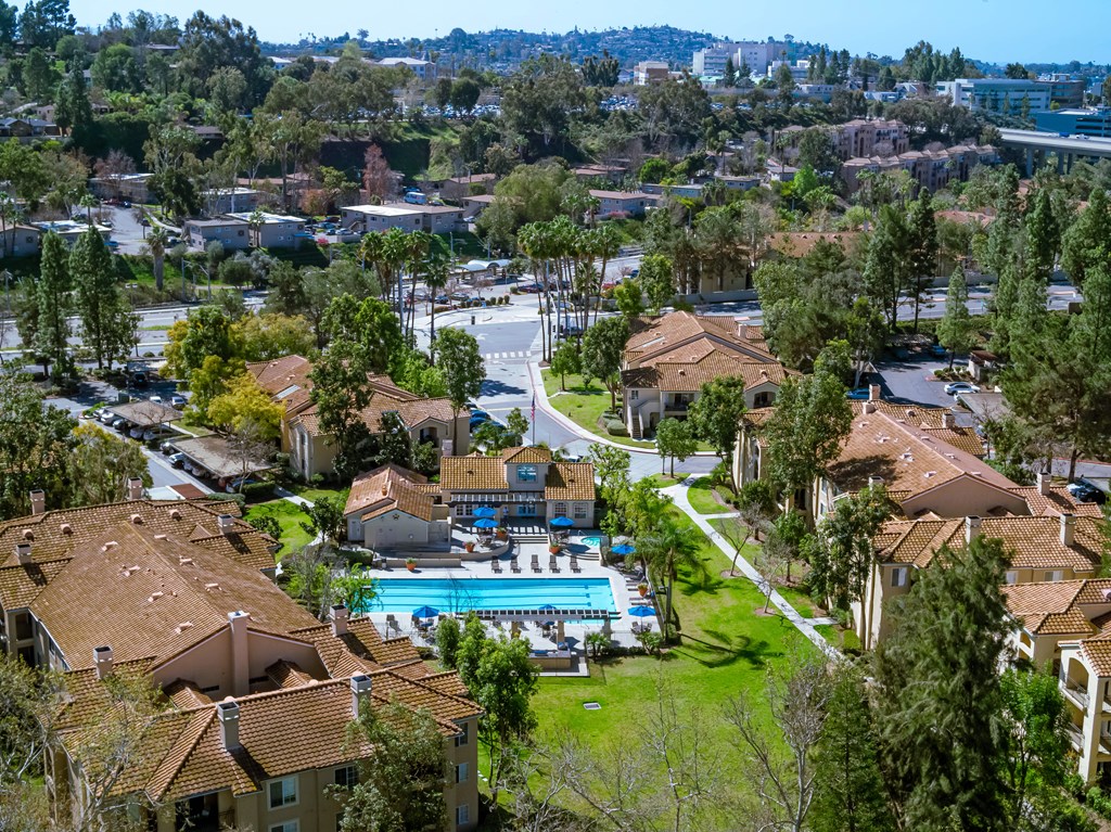 Birdseye Exterior View at Central Park, La Mesa, 91942