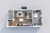 A-2 Floor Plan A-2 Floor Plan at Downtown 360, Utah