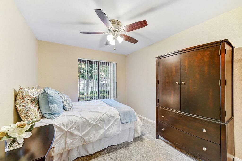 Bedroom at Santee Villas, Santee, CA