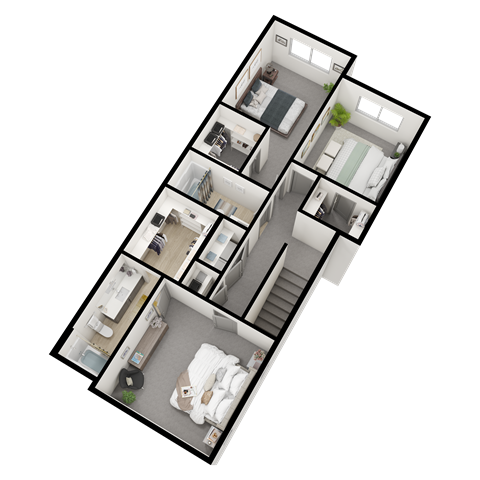 the house of sweeping shadows, bansberia, west bengal abin design studio