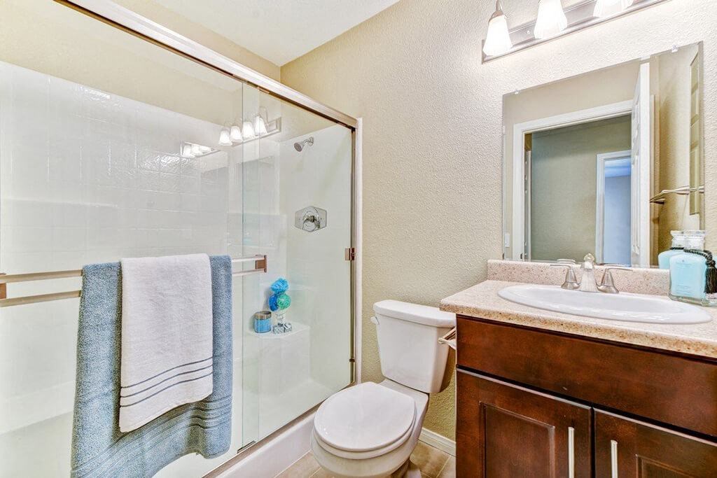 Bathroom at Santee Villas, California, 92071
