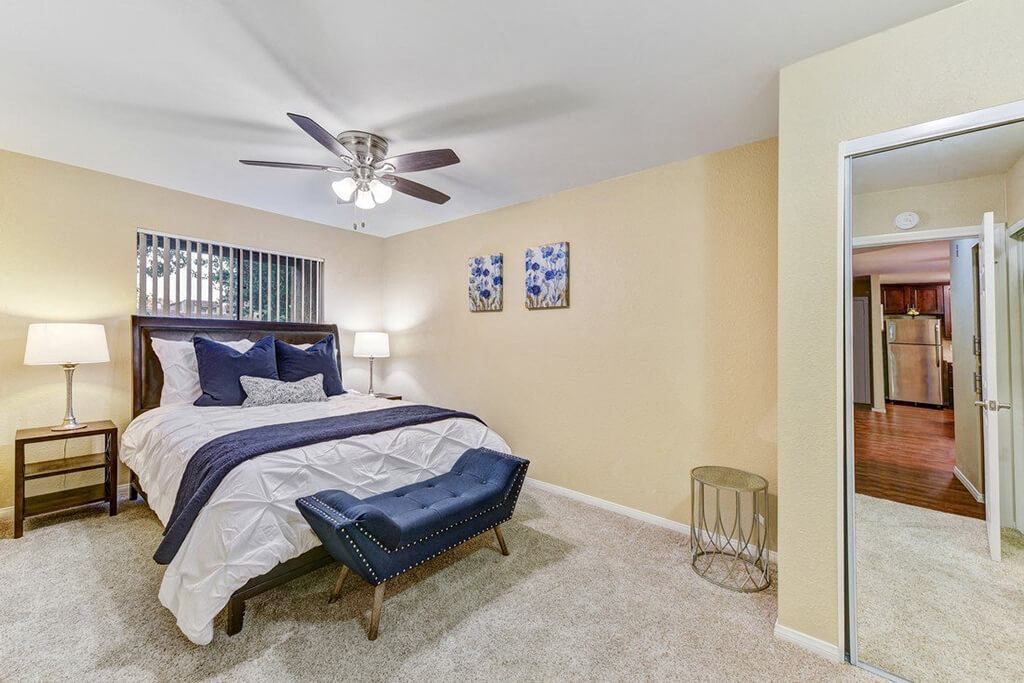 Bedroom at Santee Villas, California, 92071