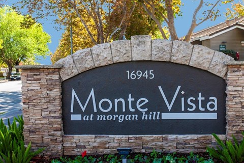 monte vista exterior sign