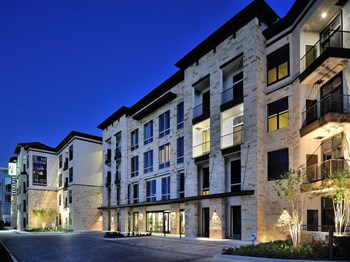 Exterior View In Night Exterior View In Night at District 28, Houston - Photo Gallery 3