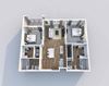 B-1 Floor Plan B-1 Floor Plan at Downtown 360, Salt Lake City, UT, 84101