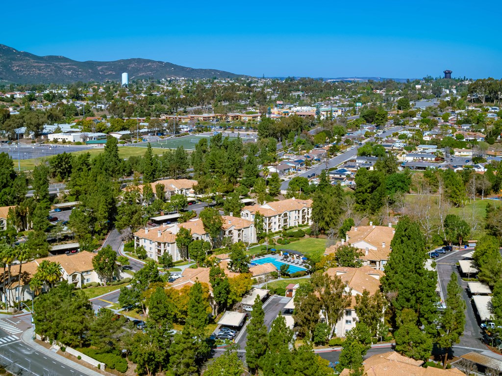 Birdseye Exterior View at Central Park, La Mesa, CA