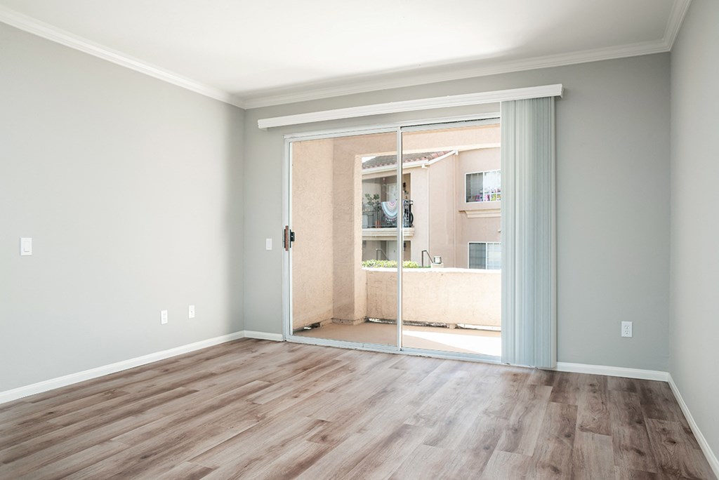 1 Bedroom Unit Living Room at Central Park, La Mesa, CA