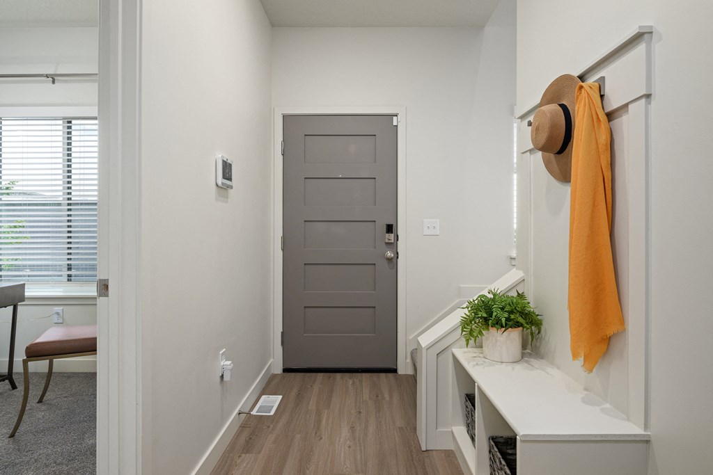 Mudroom area