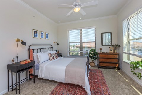 Spacious bedroom