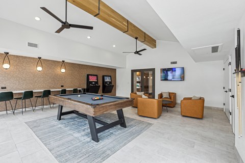 Pool Table at La Privada, Scottsdale, 85258