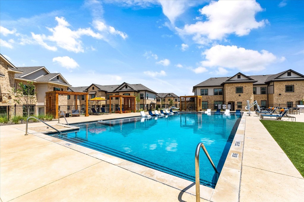 take a dip in our resort style swimming pool