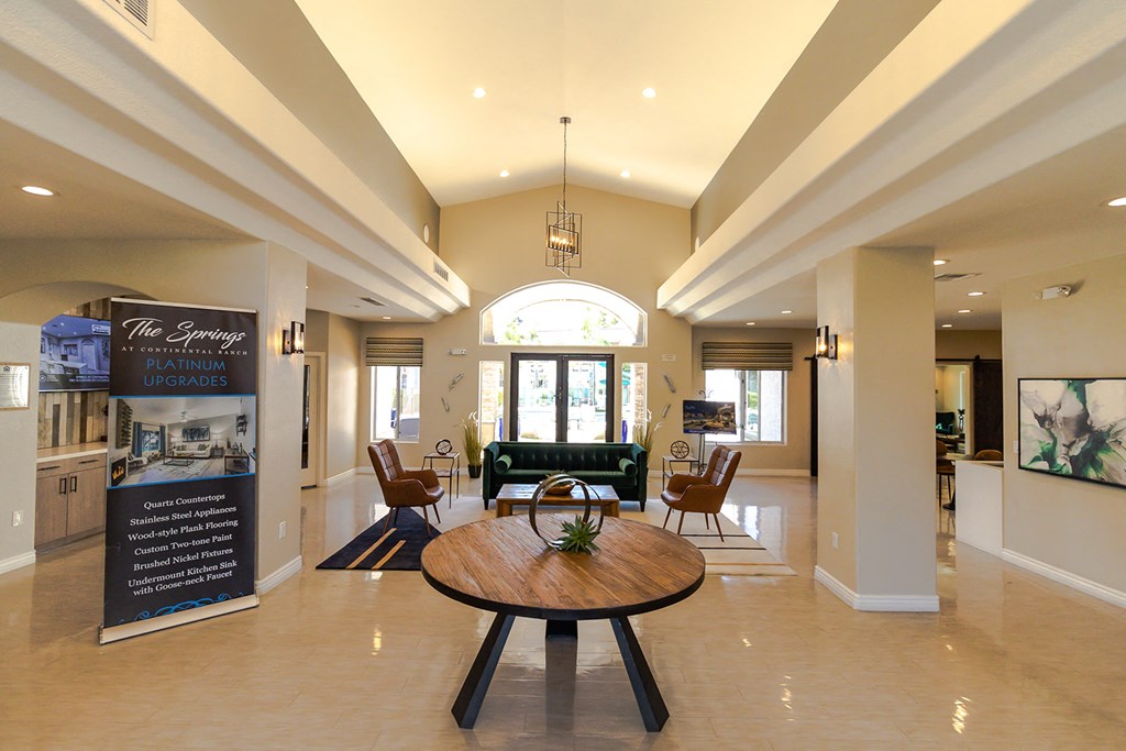 the lobby at the springs of vernon hills