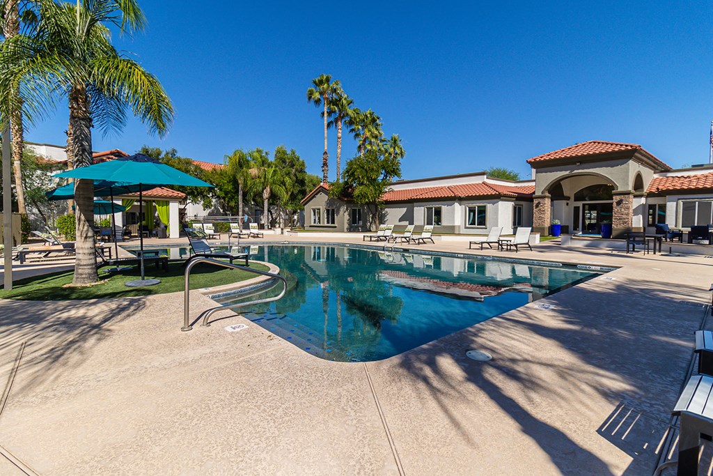 take a dip in our resort style swimming pool
