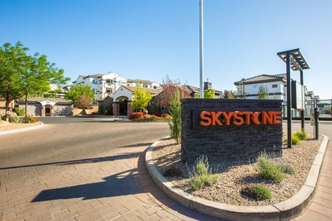 Property Signage at SkyStone Apartments, Albuquerque, New Mexico