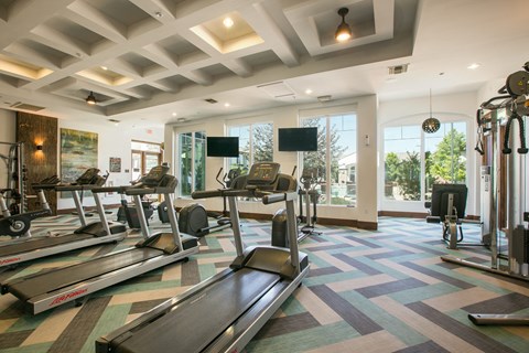 State-Of-The-Art Gym And Spin Studio at SkyStone Apartments, Albuquerque, 87114