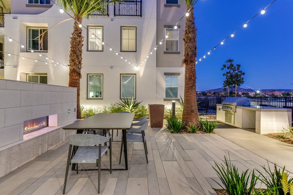 Exclusive Courtyards with Multiple BBQ Grills, Fire Features and Entertainment Opportunities at Sola, California