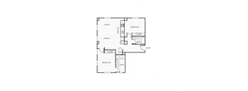 a floor plan of a bedroom floor plan