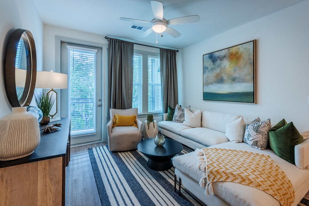 Living area with seating