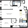 1178 sq ft floorplan