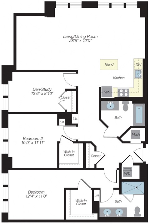 1440 sq ft floorplan