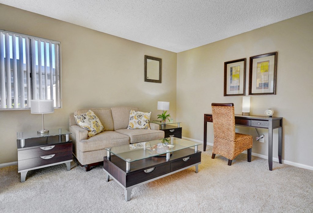 Living Room  at Navajo Bluffs, San Diego, CA