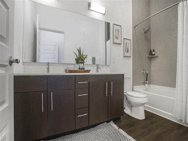 Bathroom at Metro Mission Valley, San Diego, CA