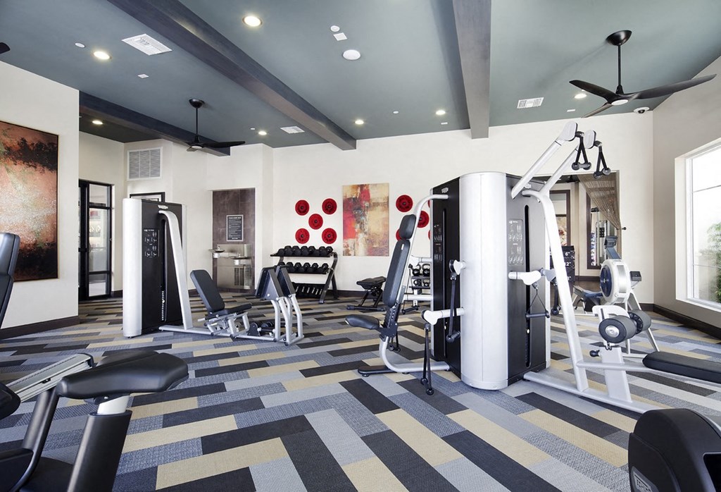 Professional-Grade Fitness Center, at SETA, La Mesa, CA