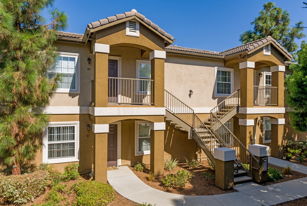 A two-story house at The Landing at Ocean View Hills Apartments