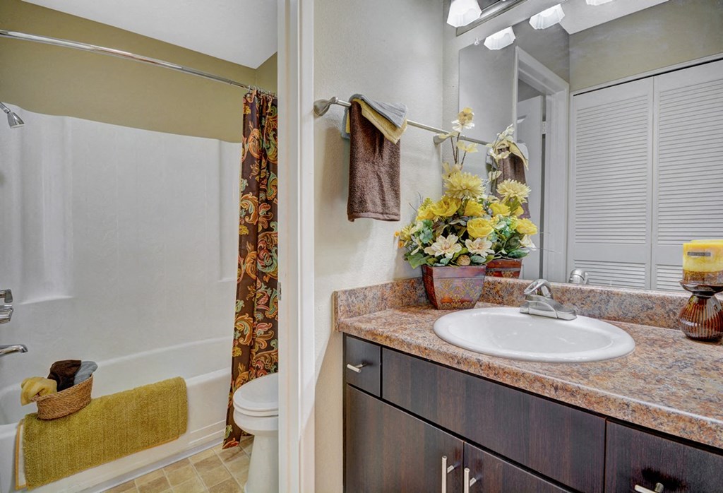 Bathroom  at Navajo Bluffs, San Diego, California