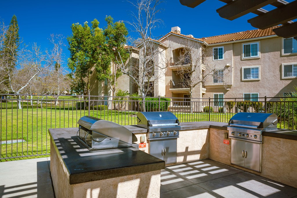 BBQ Area at Central Park, La Mesa, CA
