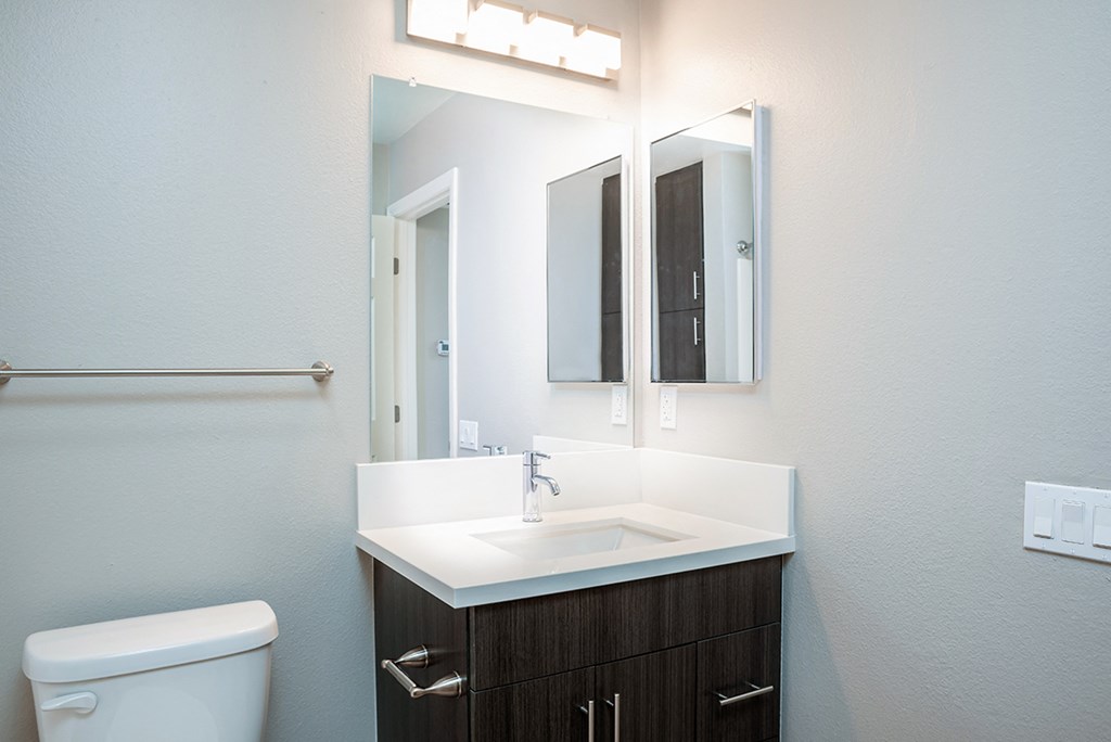 1 Bedroom Unit Bathroom at Central Park, La Mesa, 91942