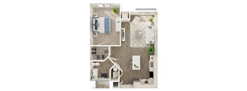 One Bedroom One Bath