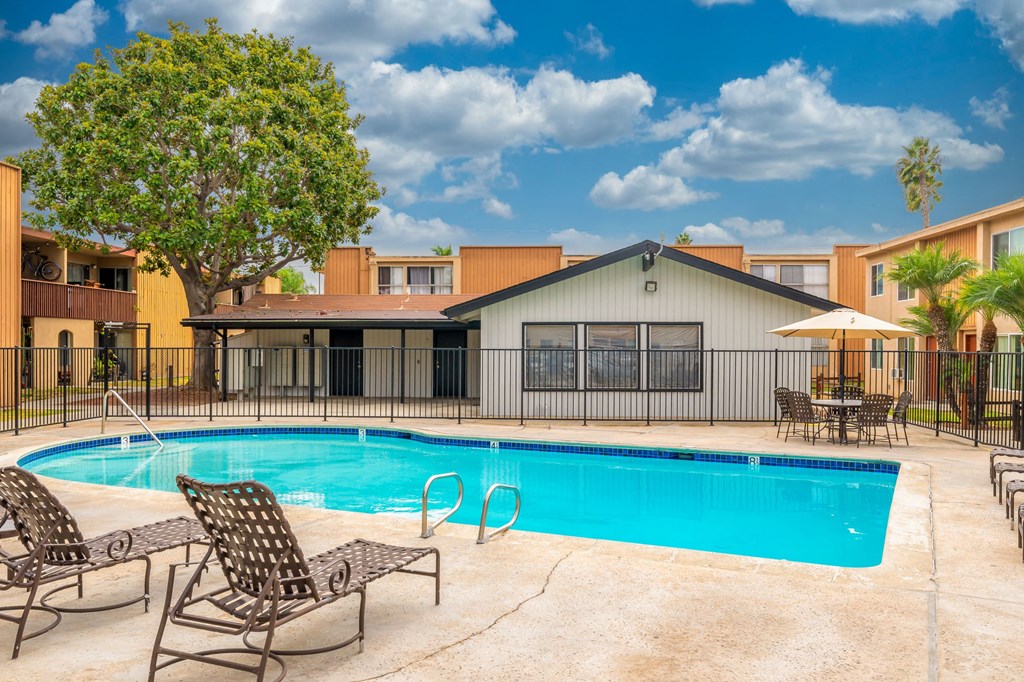 our apartments have a resort style swimming pool