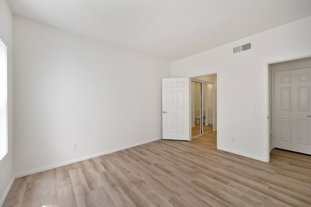 Bedroom at The Landing at Ocean View Hills Apartments