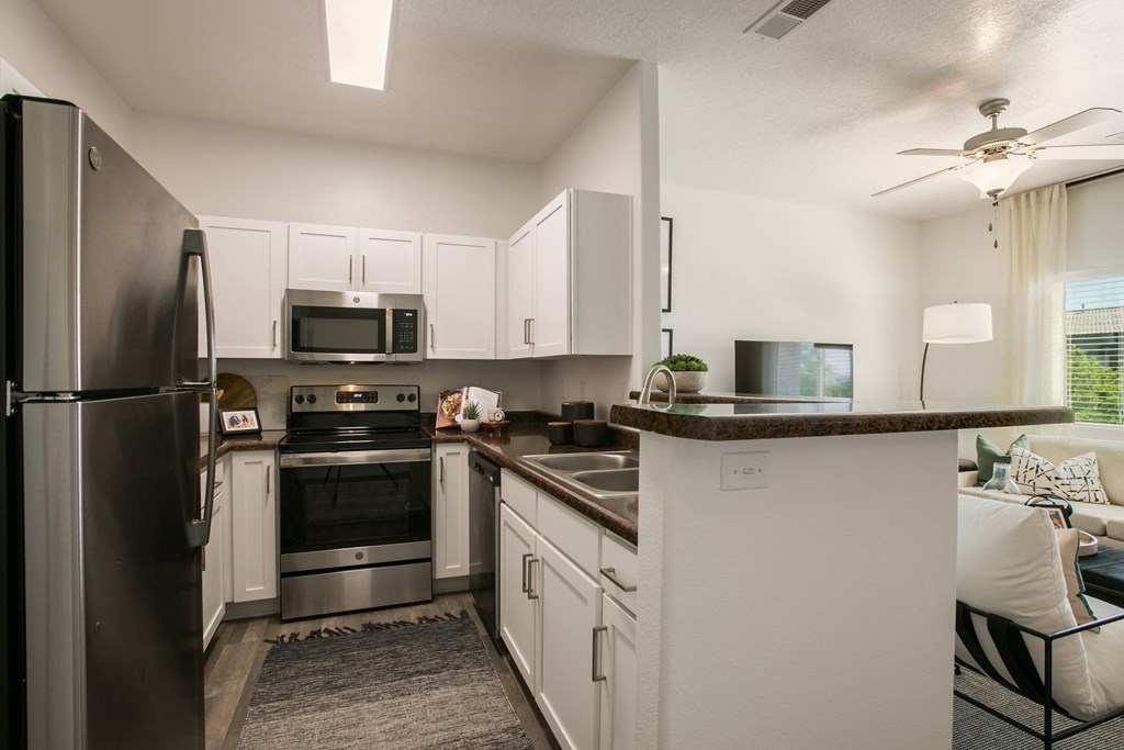 Modern Kitchen With Custom Cabinet at Cantata at the Trails, New Mexico, 87114